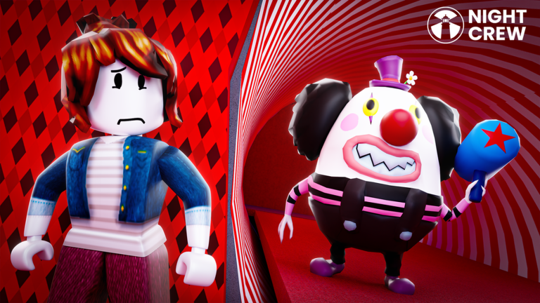 Night Crew official Roblox thumbnail with a rift-like mission scene